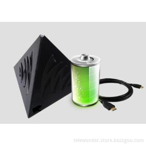 Portable pyramid wireless bluetooth speaker